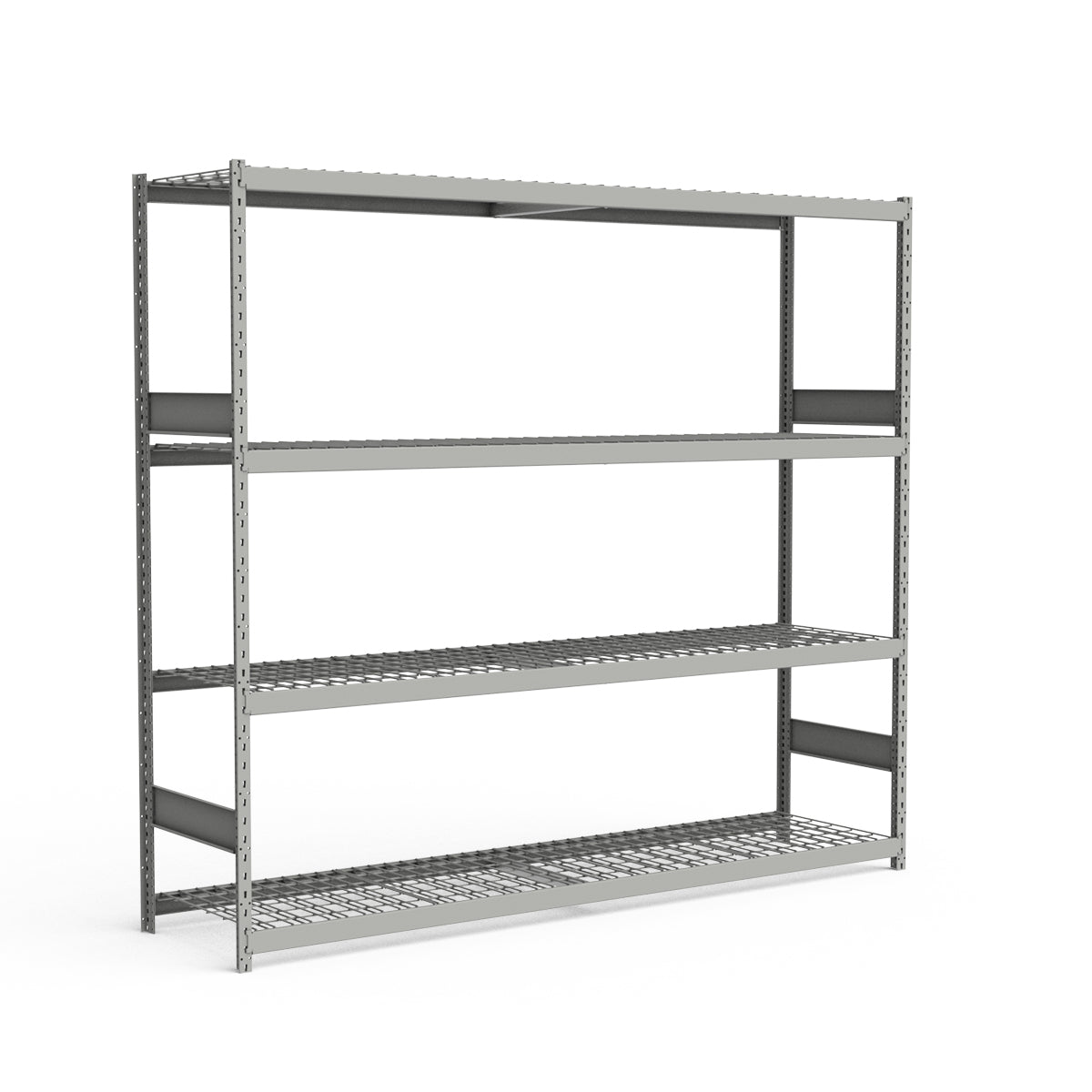 Bulk Storage Rack - Wire Decking - 4 levels (Starter)