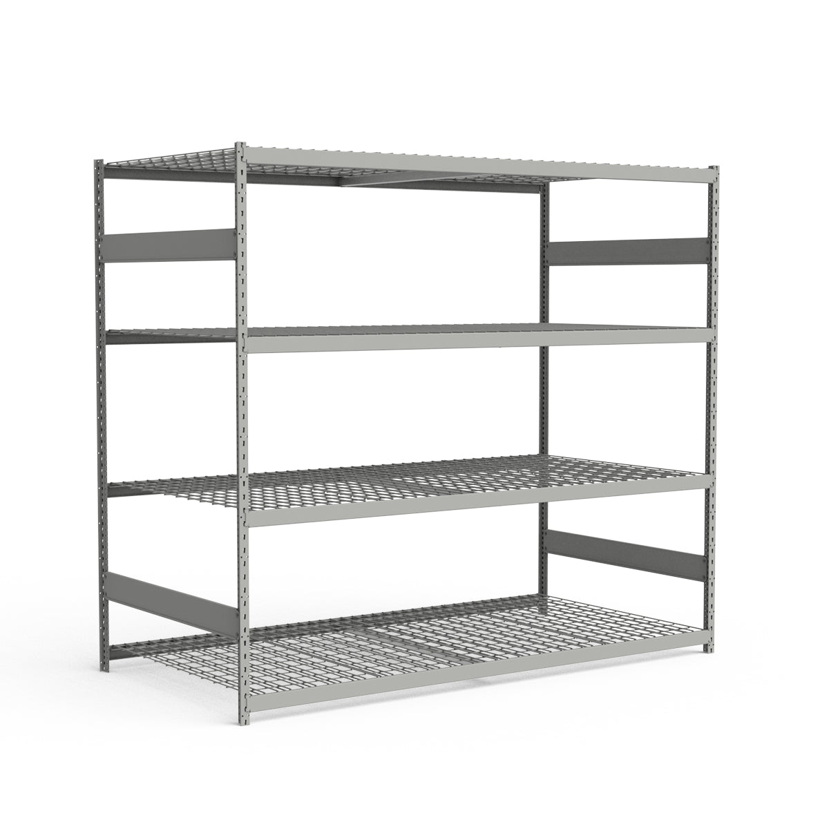 Bulk Storage Rack - Wire Decking - 4 levels (Starter)