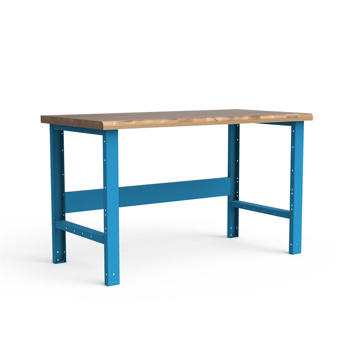 Stationary Workbench - 60"W x 30"D x 34"H - Laminated Wood Top