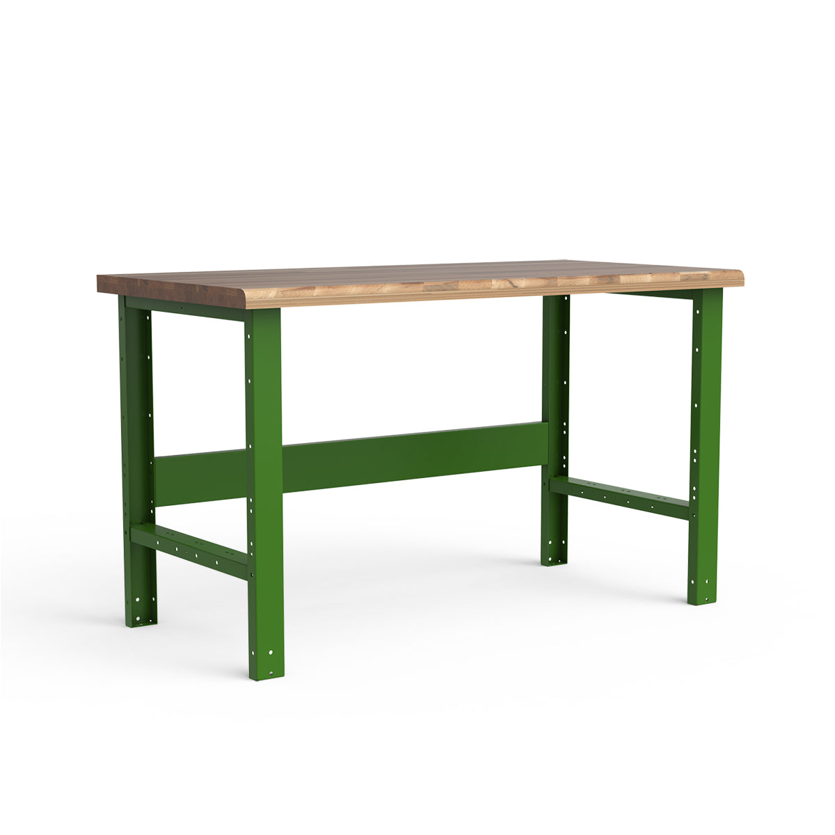 Stationary Workbench - 60"W x 30"D x 34"H - Laminated Wood Top