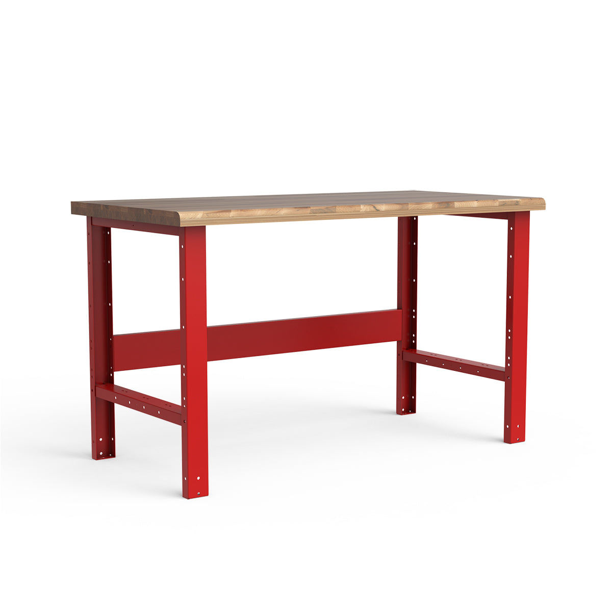 Stationary Workbench - 60"W x 30"D x 34"H - Laminated Wood Top