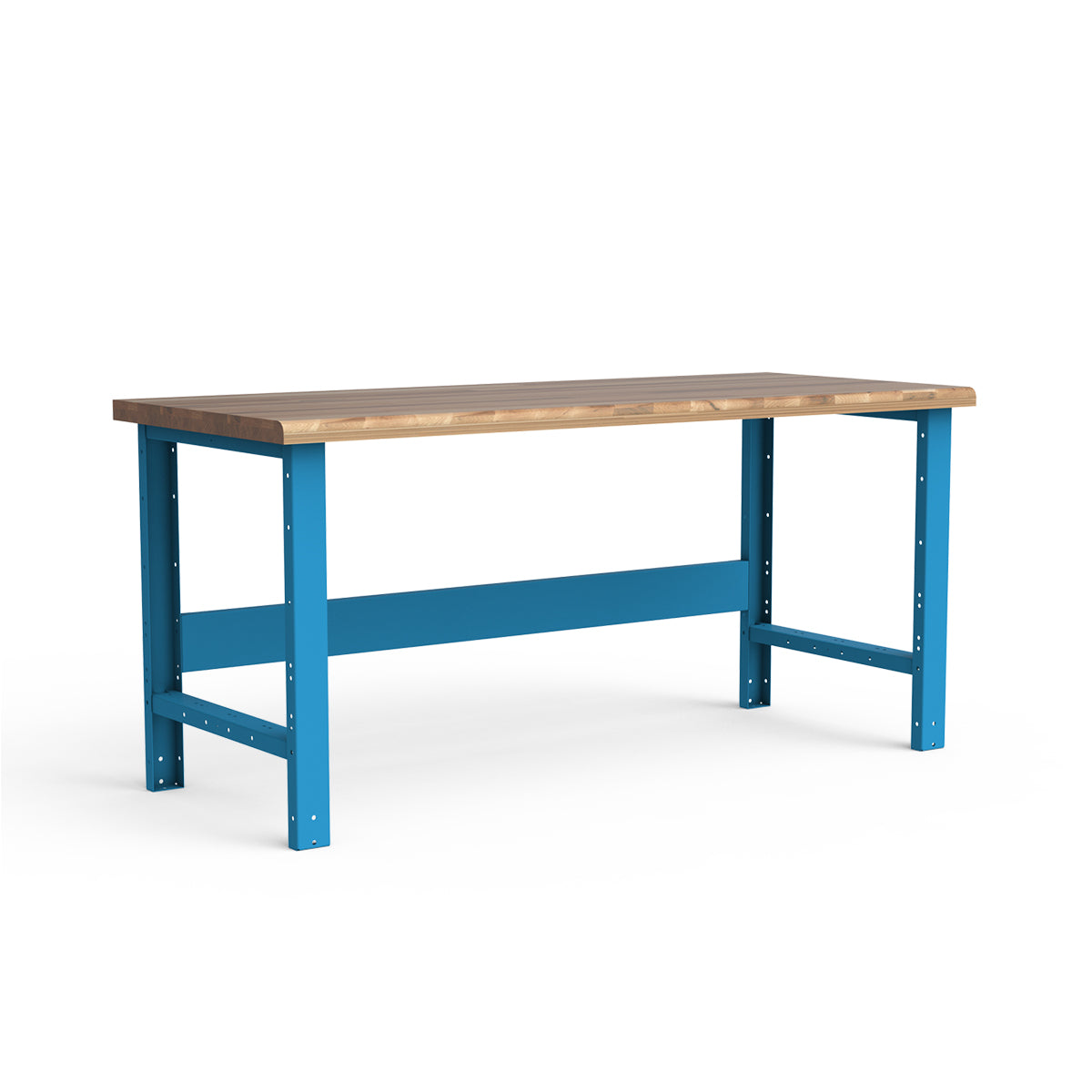 Stationary Workbench - 72"W x 30"D x 34"H - Laminated Wood Top