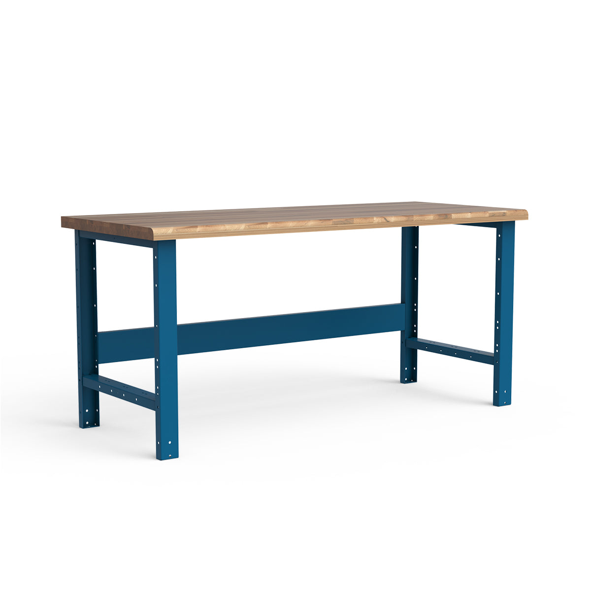 Stationary Workbench - 72"W x 30"D x 34"H - Laminated Wood Top