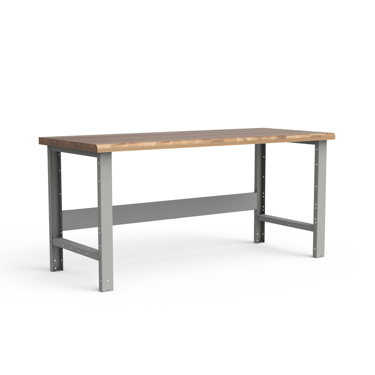 Stationary Workbench - 72"W x 30"D x 34"H - Laminated Wood Top