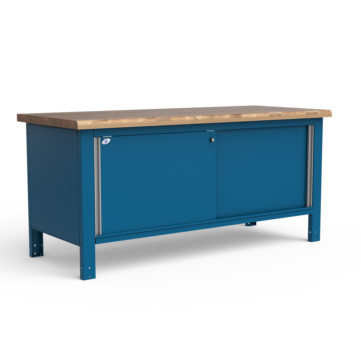 Stationary Workbench - 72"W x 30"D x 34"H - Laminated Wood Top