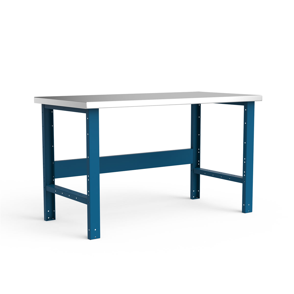 Stationary Workbench - 60"W x 30"D x 34"H - Stainless Steel Top