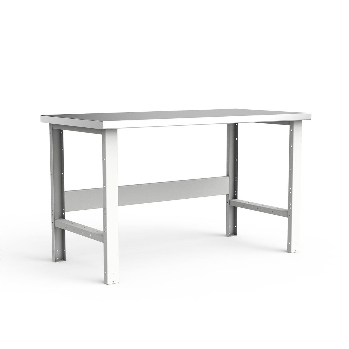 Stationary Workbench - 60"W x 30"D x 34"H - Stainless Steel Top