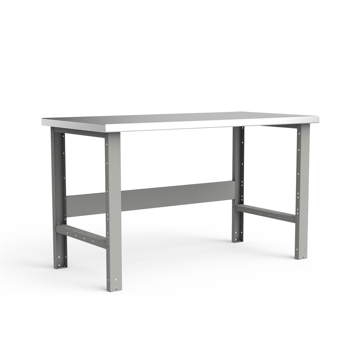 Stationary Workbench - 60"W x 30"D x 34"H - Stainless Steel Top