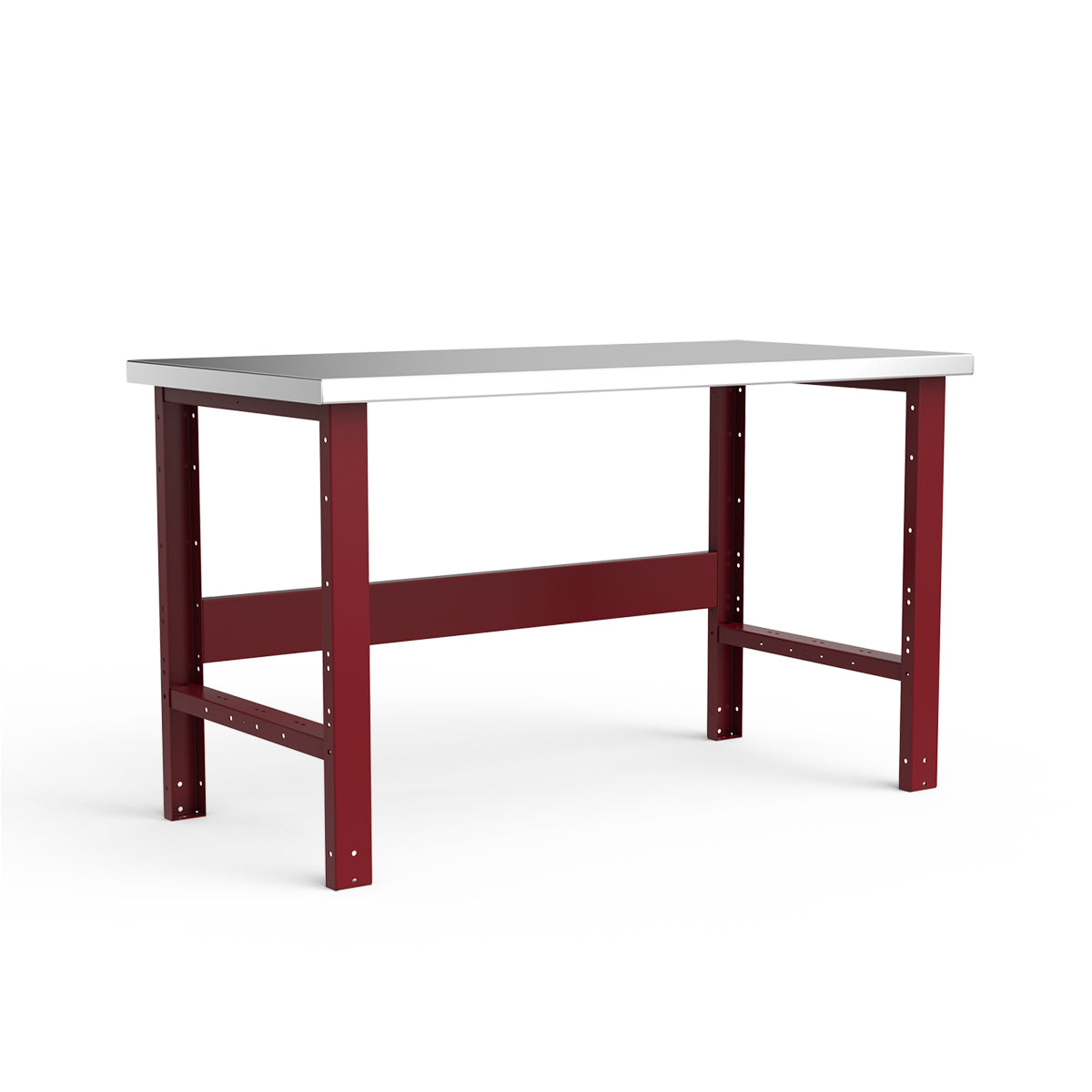 Stationary Workbench - 60"W x 30"D x 34"H - Stainless Steel Top