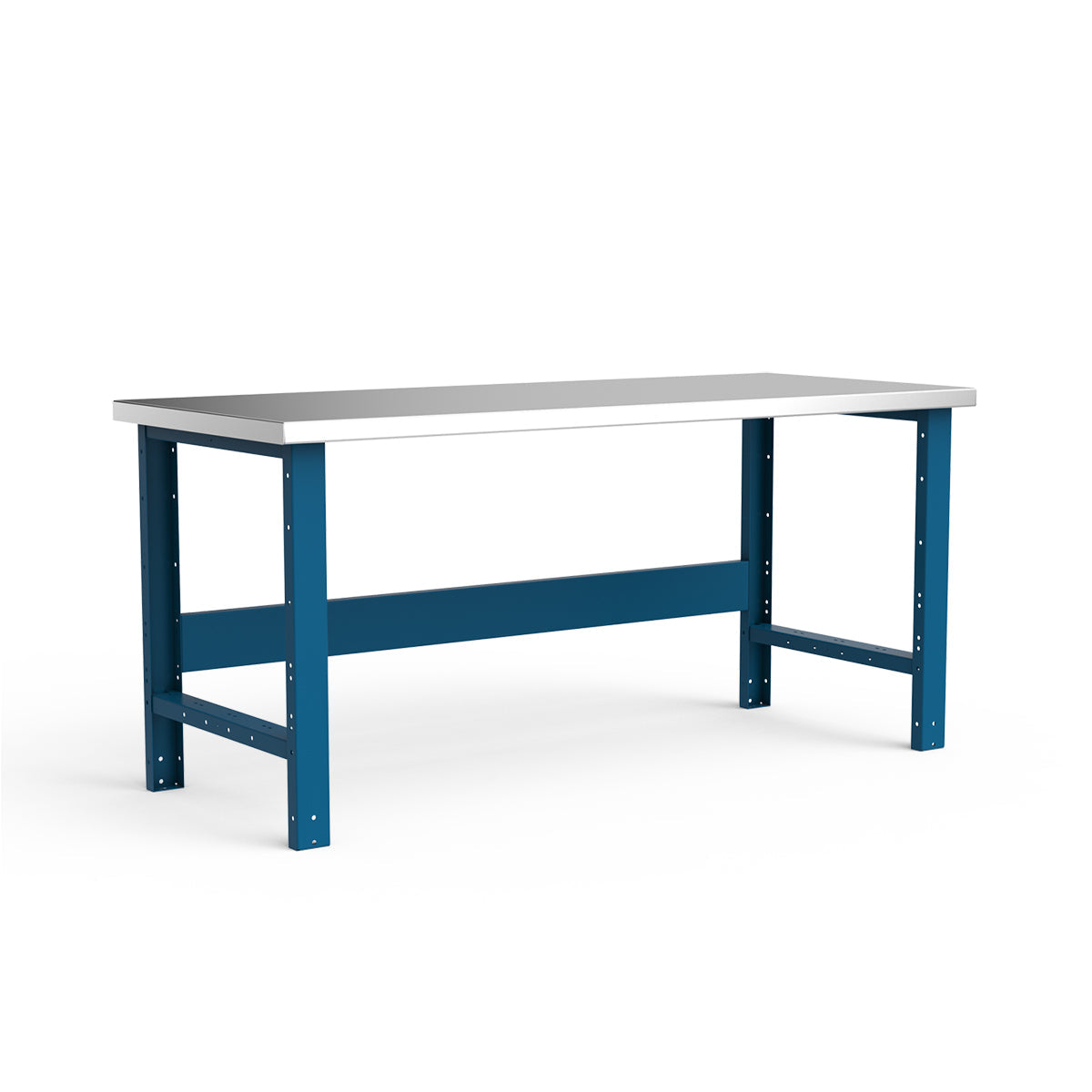 Stationary Workbench - 72"W x 30"D x 34"H - Stainless Steel Top