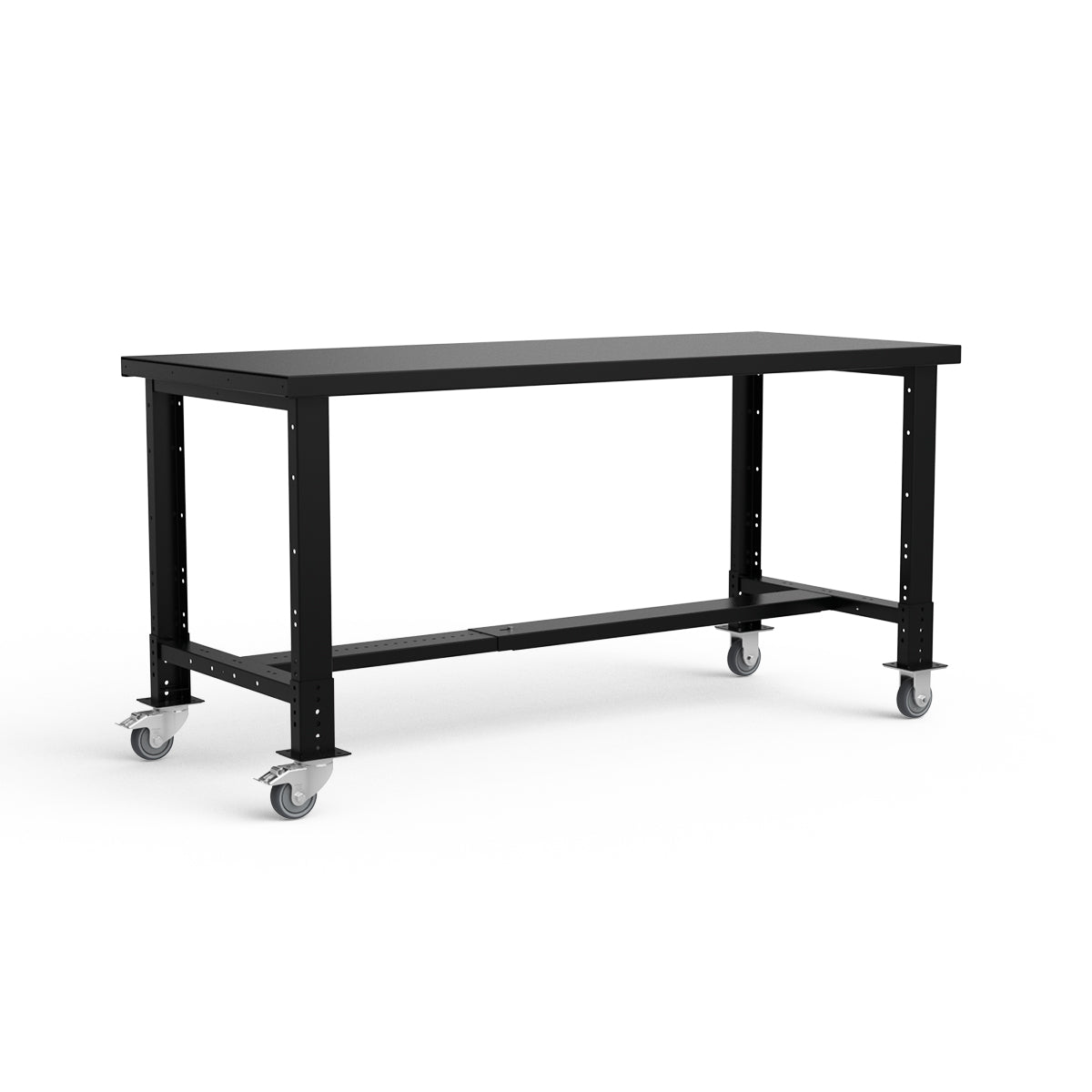 Mobile Workbench - 72"W x 30"D x 34 7/8"H - Painted Steel Top