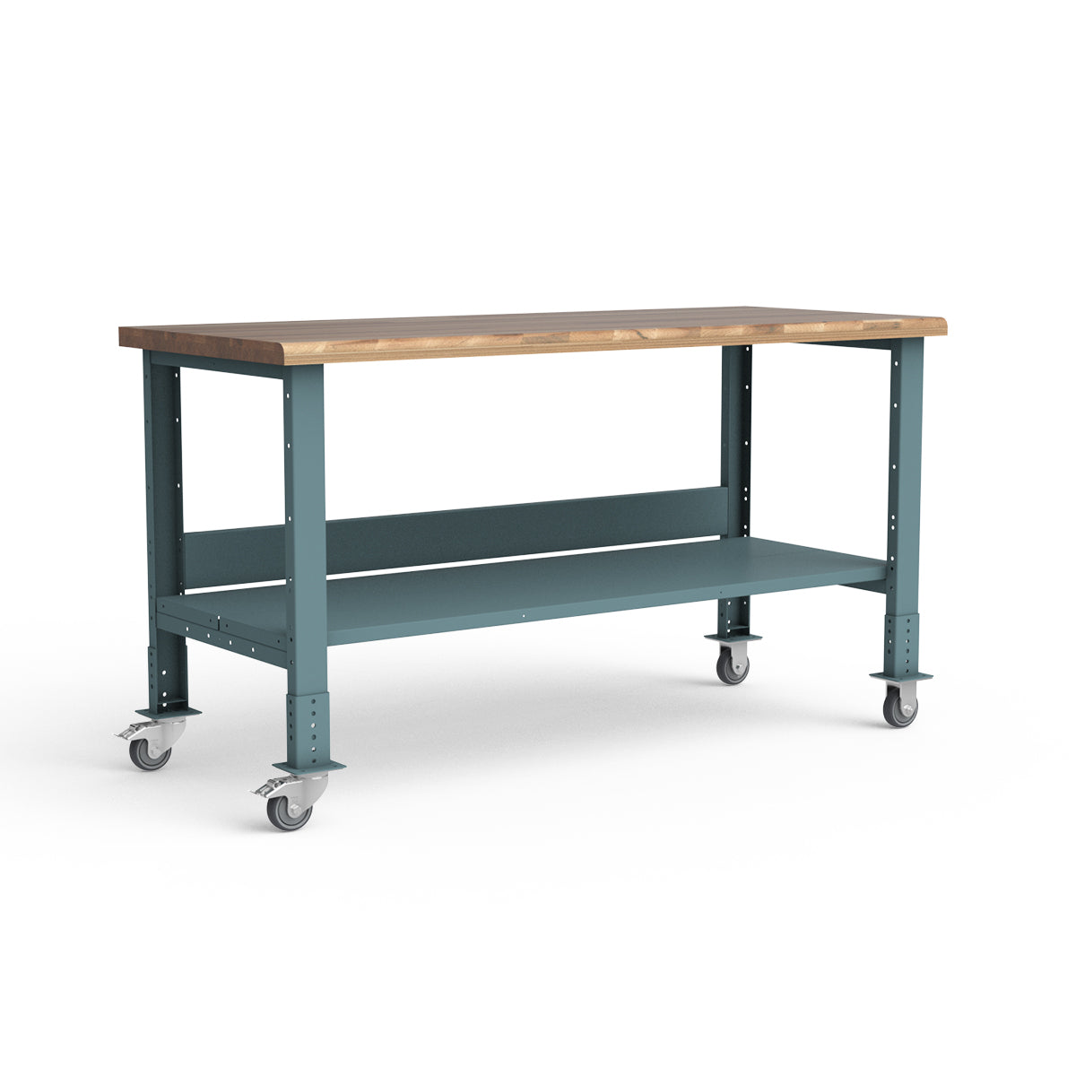 Mobile Workbench - 72"W x 30"D x 34 7/8"H - Laminated Wood Top