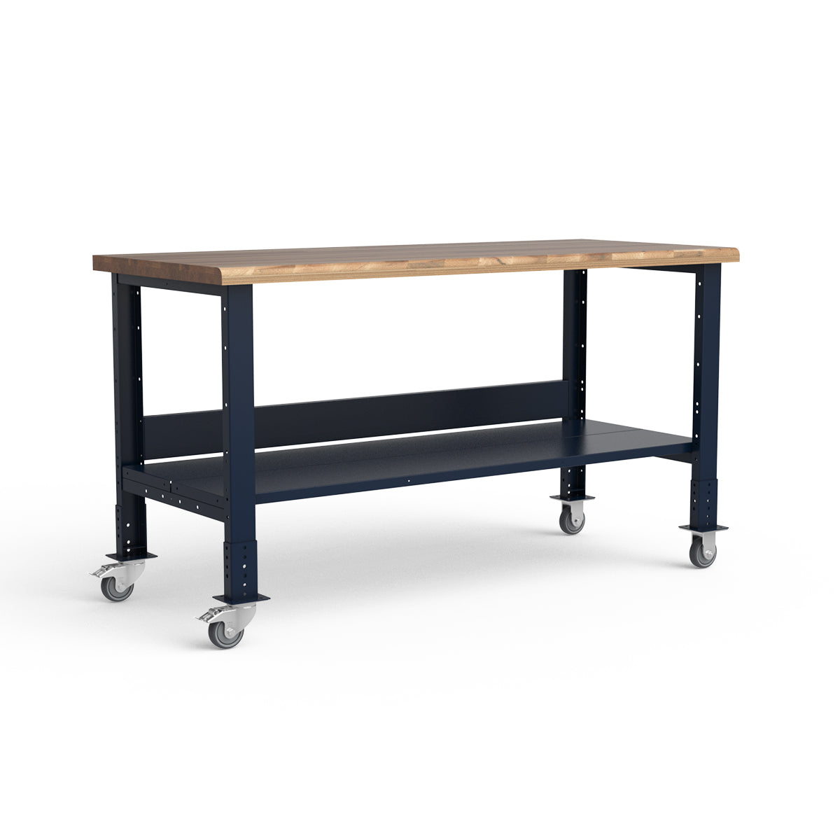 Mobile Workbench - 72"W x 30"D x 34 7/8"H - Laminated Wood Top