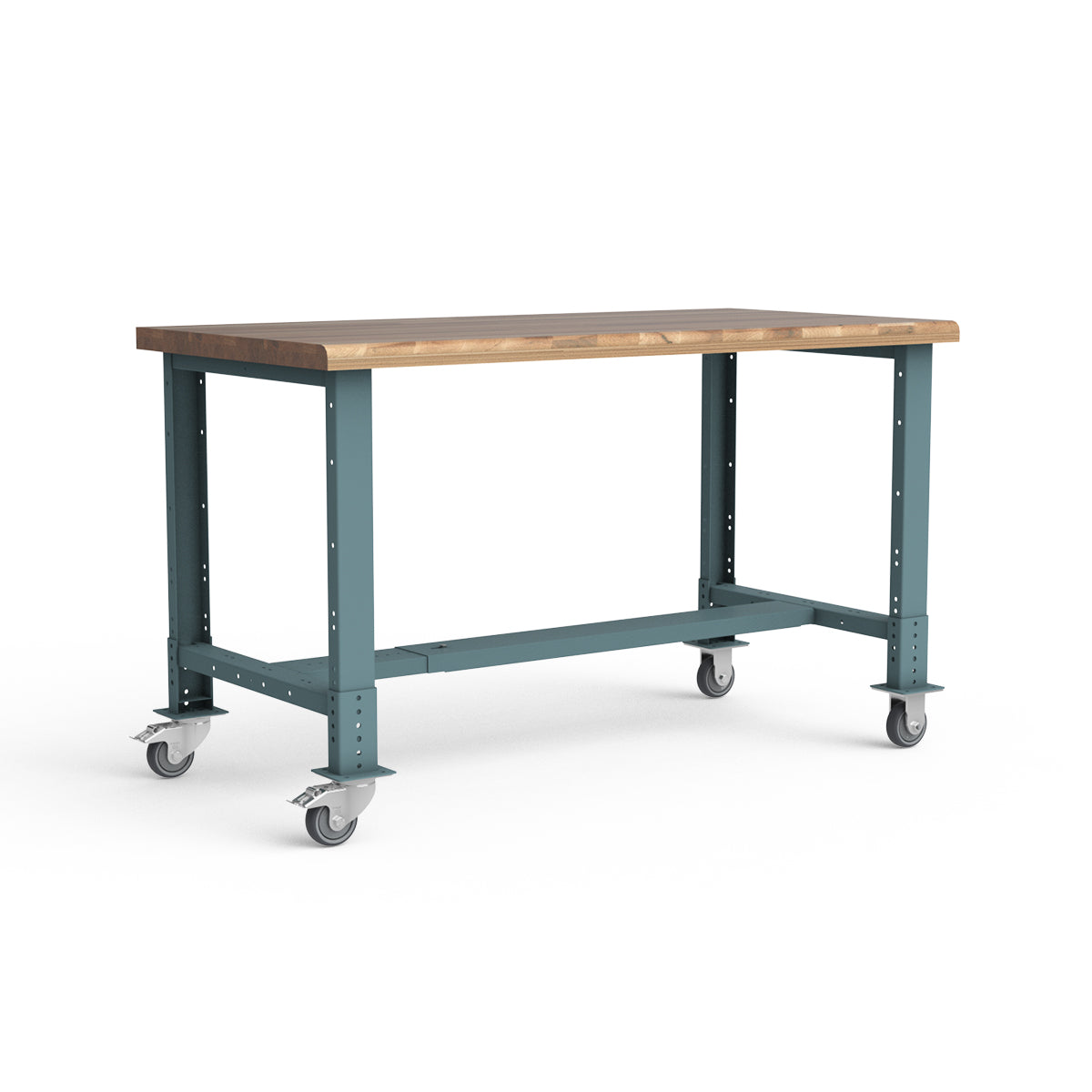 Mobile Workbench - 60"W x 30"D x 34 7/8"H - Laminated Wood Top