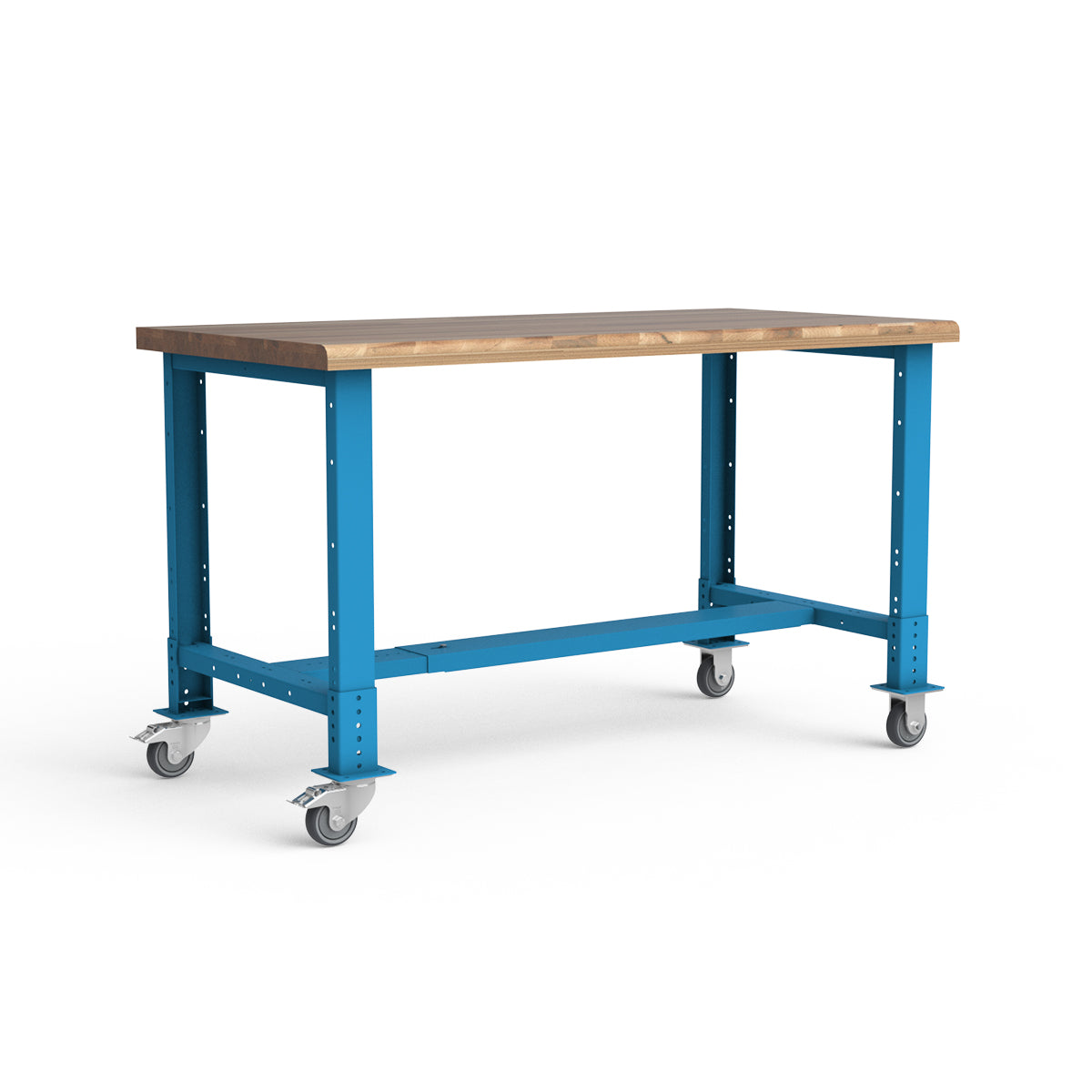 Mobile Workbench - 60"W x 30"D x 34 7/8"H - Laminated Wood Top