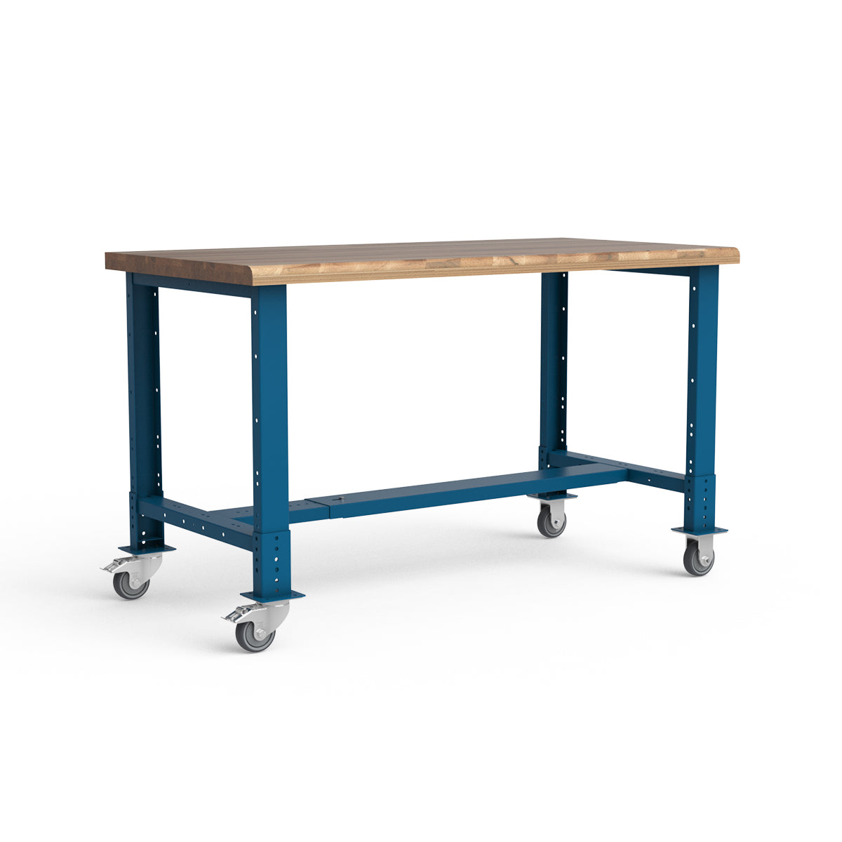Mobile Workbench - 60"W x 30"D x 34 7/8"H - Laminated Wood Top