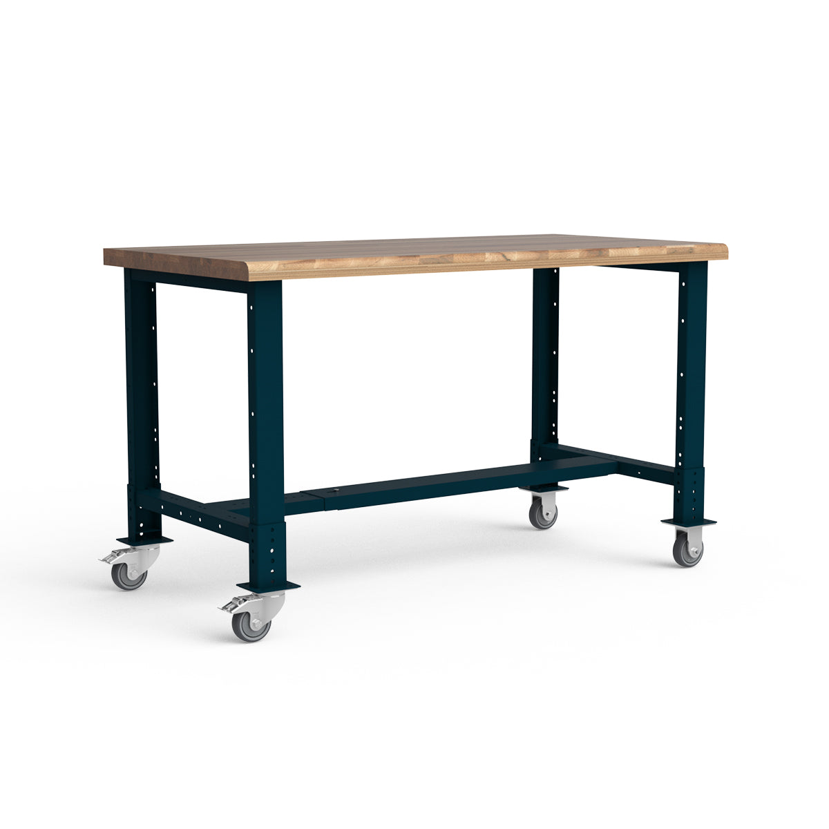 Mobile Workbench - 60"W x 30"D x 34 7/8"H - Laminated Wood Top