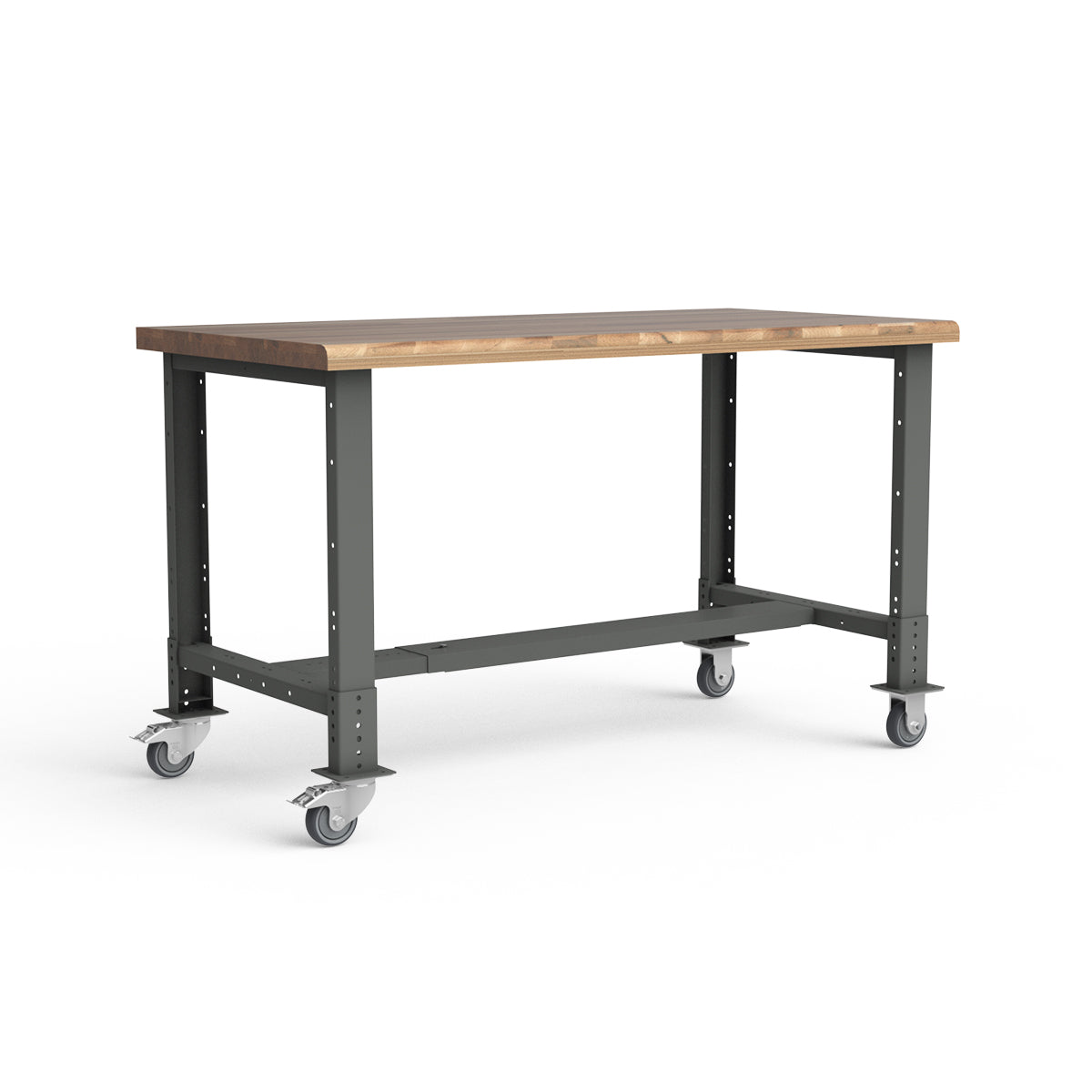 Mobile Workbench - 72"W x 30"D x 34 7/8"H - Laminated Wood Top