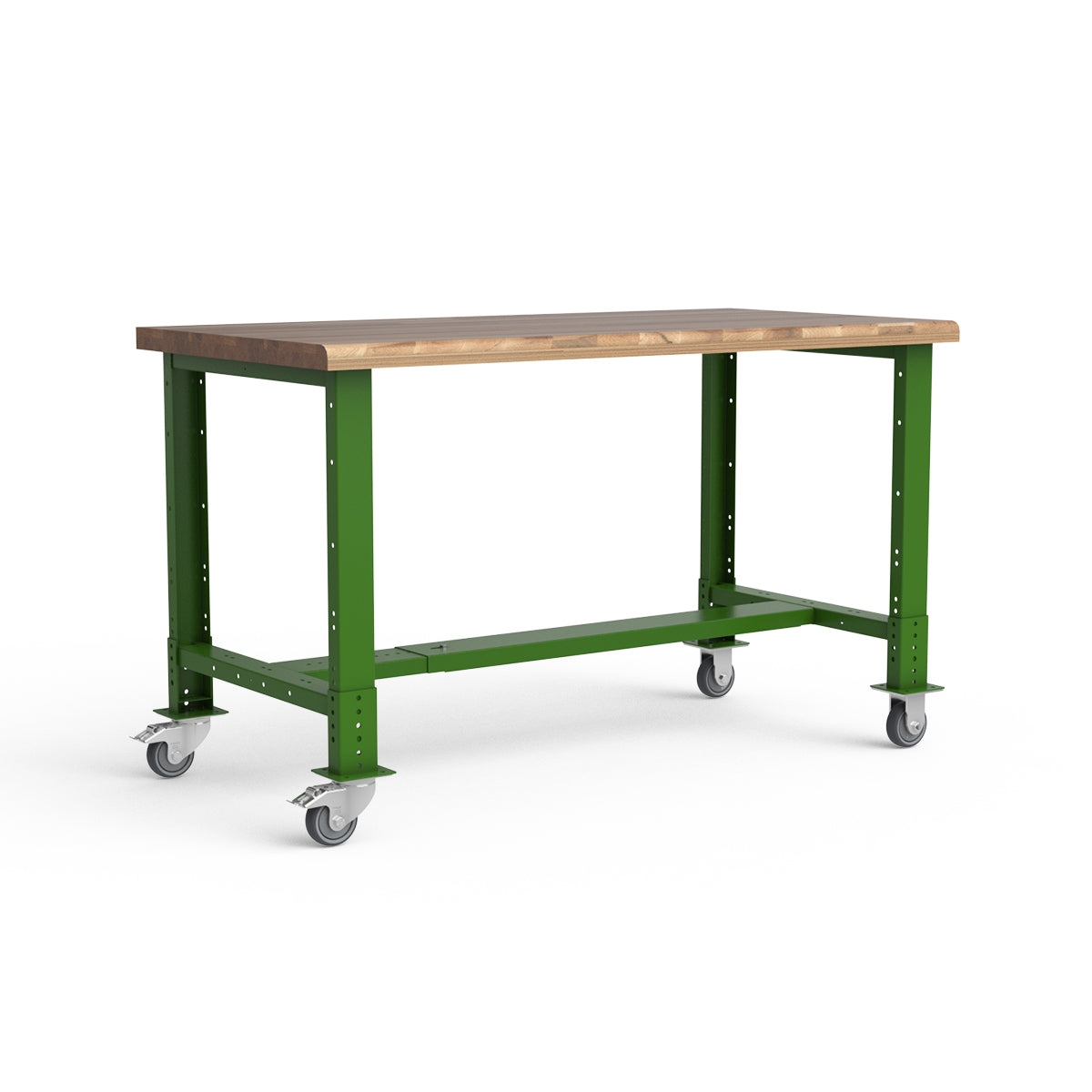 Mobile Workbench - 60"W x 30"D x 34 7/8"H - Laminated Wood Top
