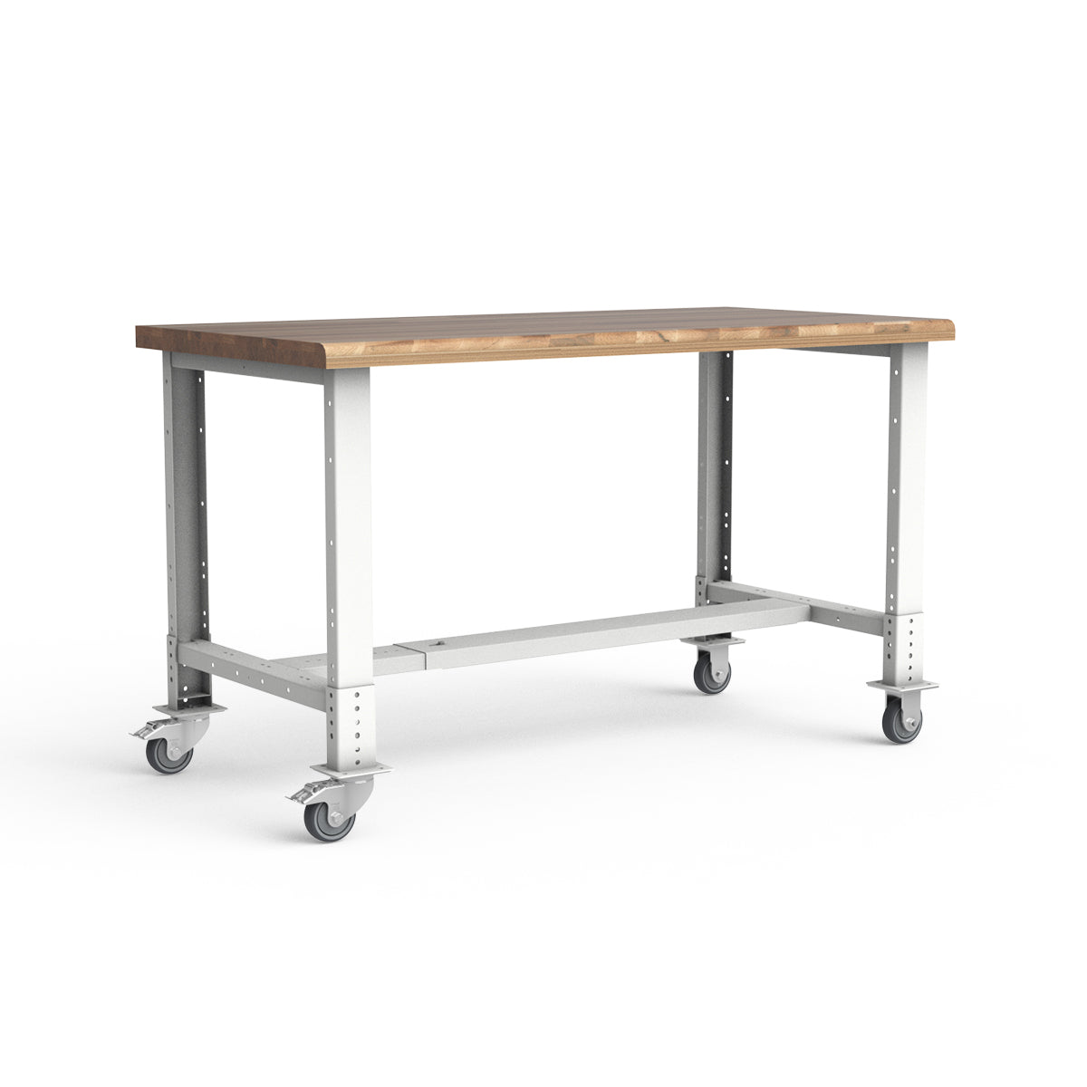 Mobile Workbench - 60"W x 30"D x 34 7/8"H - Laminated Wood Top