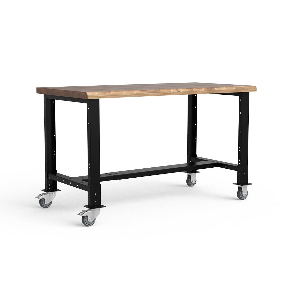 Mobile Workbench - 60"W x 30"D x 34 7/8"H - Laminated Wood Top