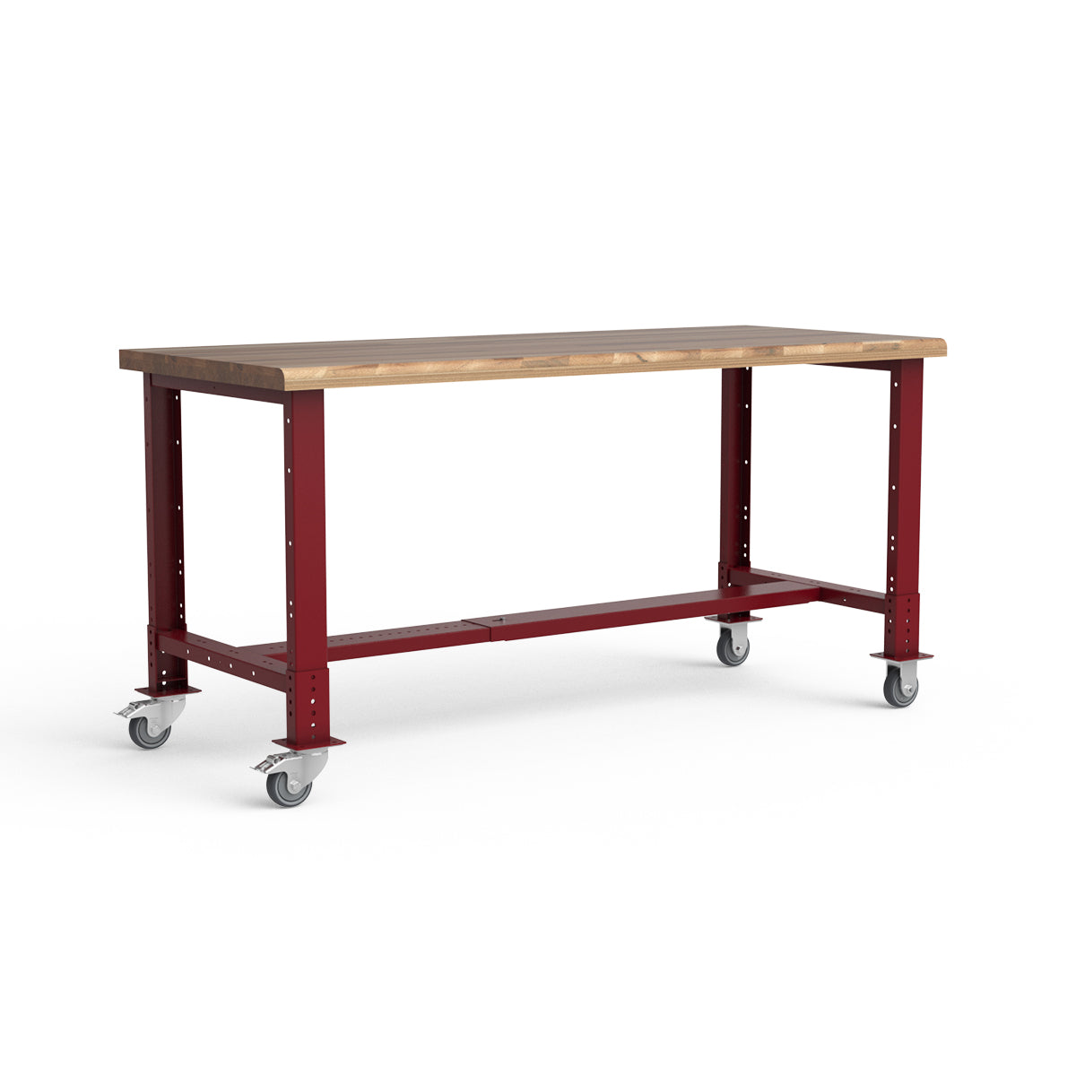 Mobile Workbench - 72"W x 30"D x 34 7/8"H - Laminated Wood Top